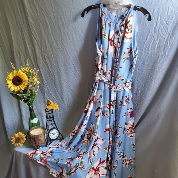 Tahari Dresses & Skirts - TAHARI BY ASL Petite Floral Halter Dress H…
